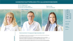 Screenshot Website www.dr-med-amann.de