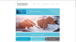 Screenshot Website www.intermedig.de